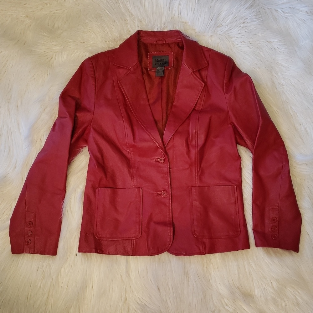 Jean Paul Richard Uniform Leather Jacket